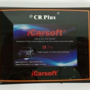 iCarsoft CR Plus ABS légzsák motor váltó szervíz intervallum kézifék diagnosztika