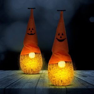 Halloween-i LED-es manó – poliészter – 20 cm