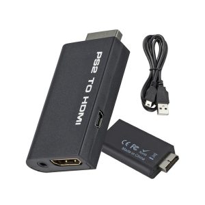 PS2 HDMI átalakító hangkonverterrel – PS2 HDMI adapter – PS2 HDMI átalakító – PS2 HDMI hangadapter – PS2 HDMI konverter