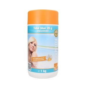 Aqua Perfect Total Blue (20 gr) 1kg, 3in1 multi tabletta – tisztító és ápoló termék a víztisztításhoz